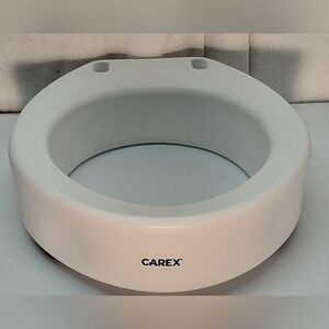 Carex Toilet Seat Riser, Elongated Raised Toilet Seat - Original Box* 3.5 Inches